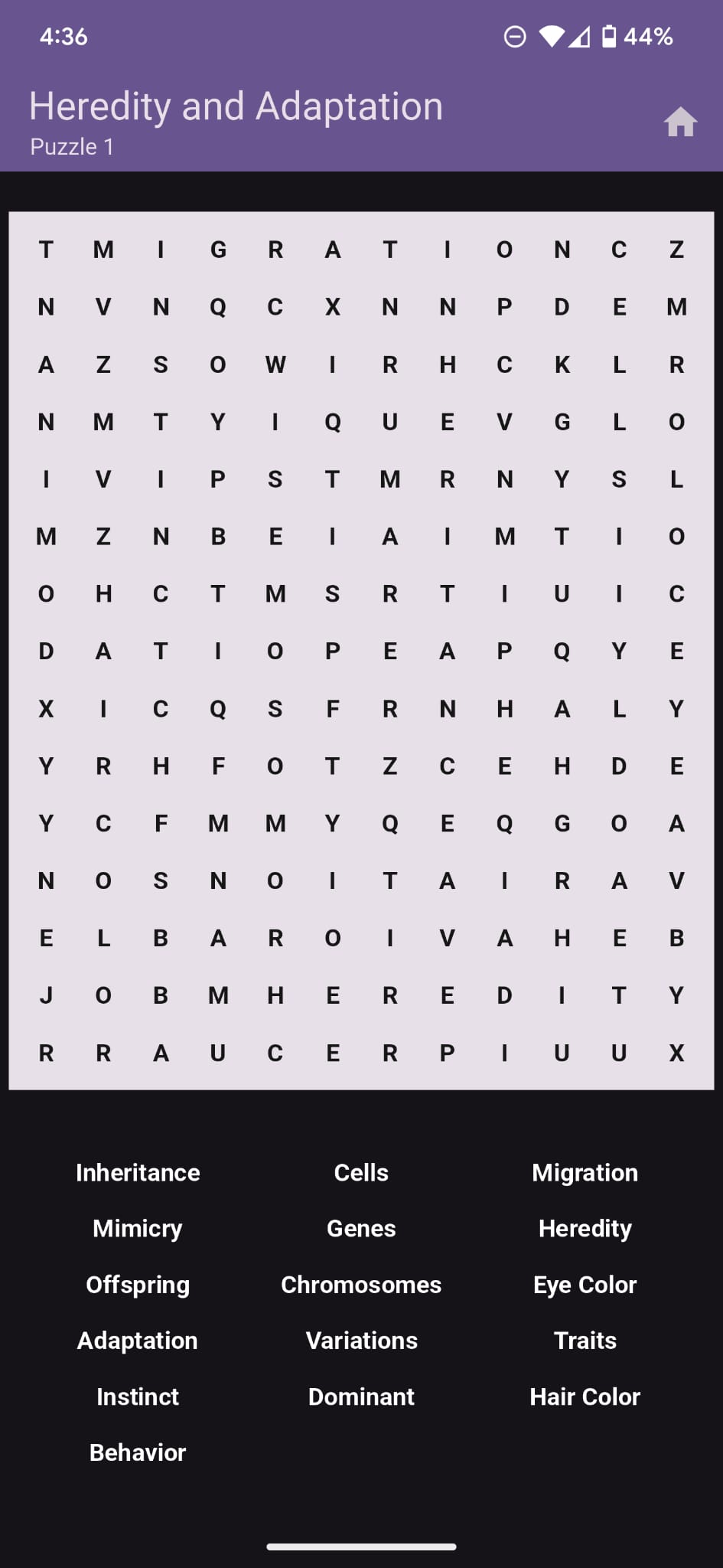 Themed gamemode puzzle